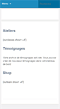 Mobile Screenshot of grainesdevie.be